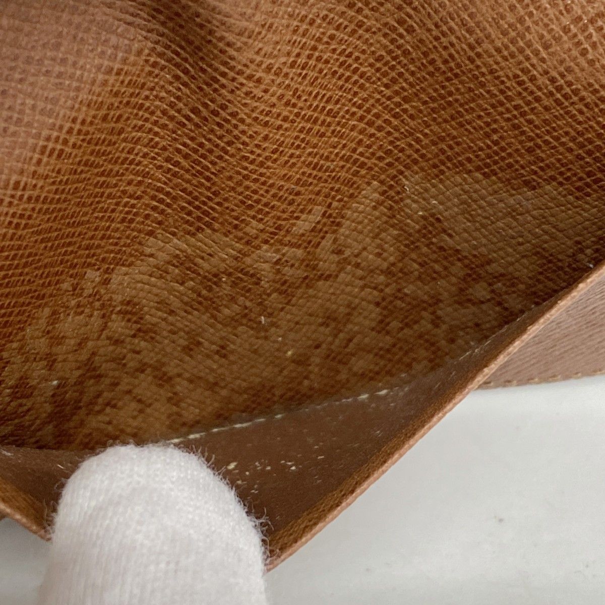  5 pc 3230-r ルイヴィトン カードケース モノグラム ポシェットカルトヴィジット M 56362 ブラウン メンズ レディース ユニセックス その他 小物