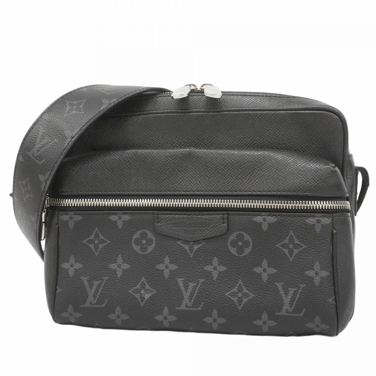 5 pc 3287 ルイヴィトン ショルダーバッグ タイガラマ アウトドアメッセンジャーPM M 30233 ブラック メンズ