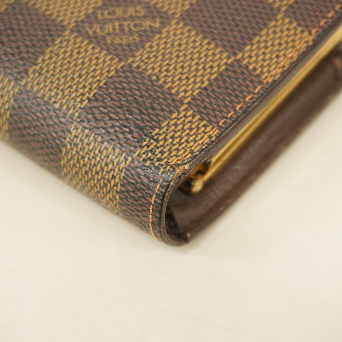 5pc3330】ルイヴィトン 財布 ダミエ ポルトフォイユヴィエノワ N61674