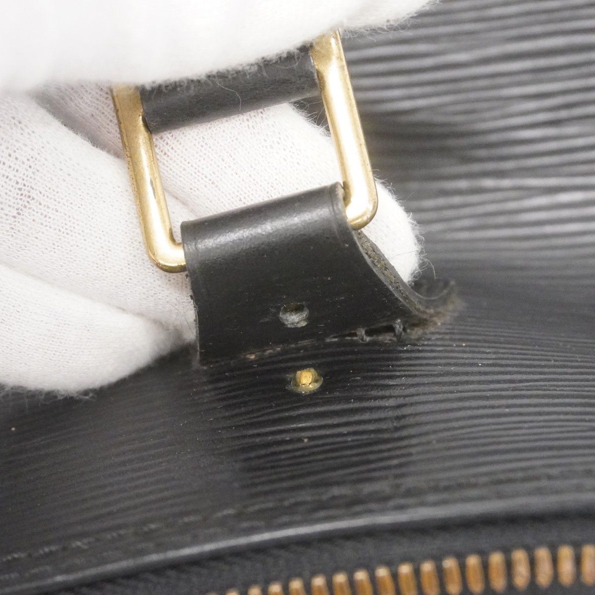 5pc3394】ルイヴィトン ハンドバッグ エピ アルマ M52142 ノワール