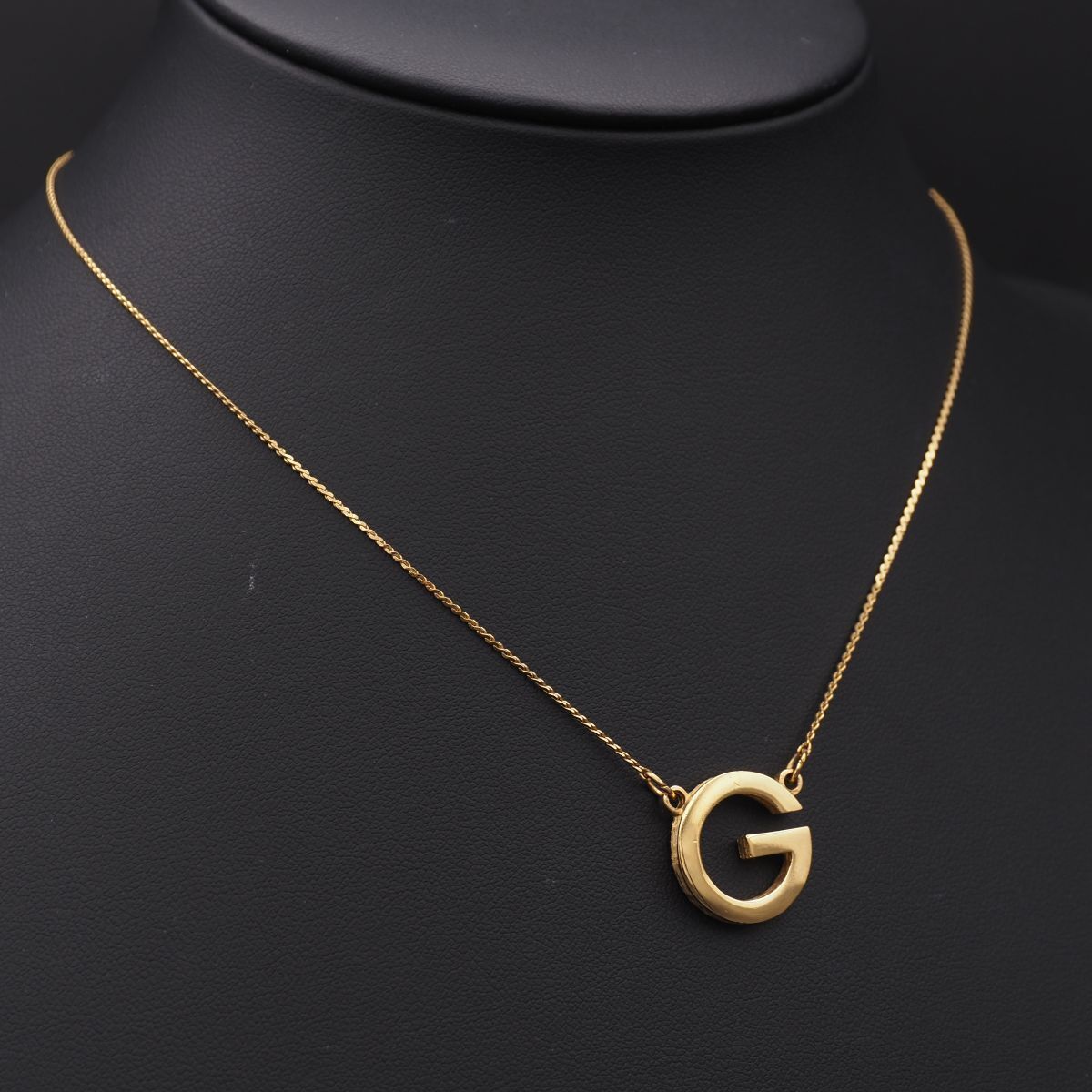 L187 ジバンシイ GIVENCHY PARIS NEW YORK ペンダント ネックレス G