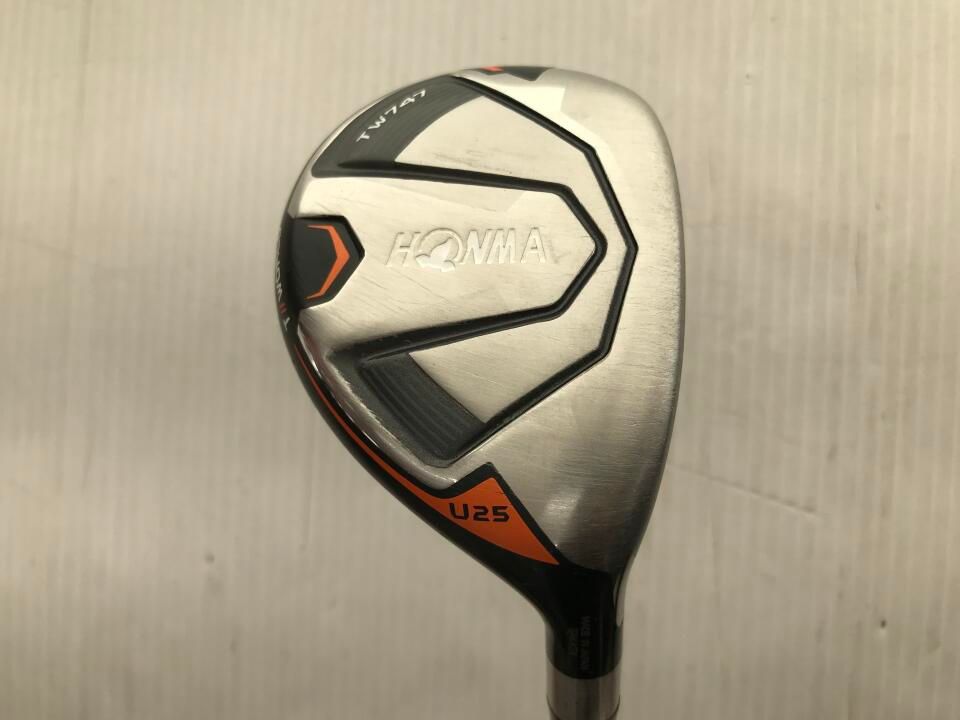 ホンマゴルフ TOUR WORLD TW 747 25度 VIZARD UT H 7 ユーティリティ 最短