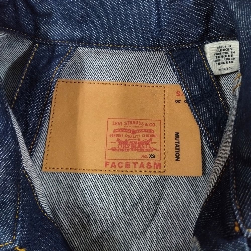 FACETASM ファセッタズム LEVIS リーバイス 品番 YA-JK-U05 Gジャン