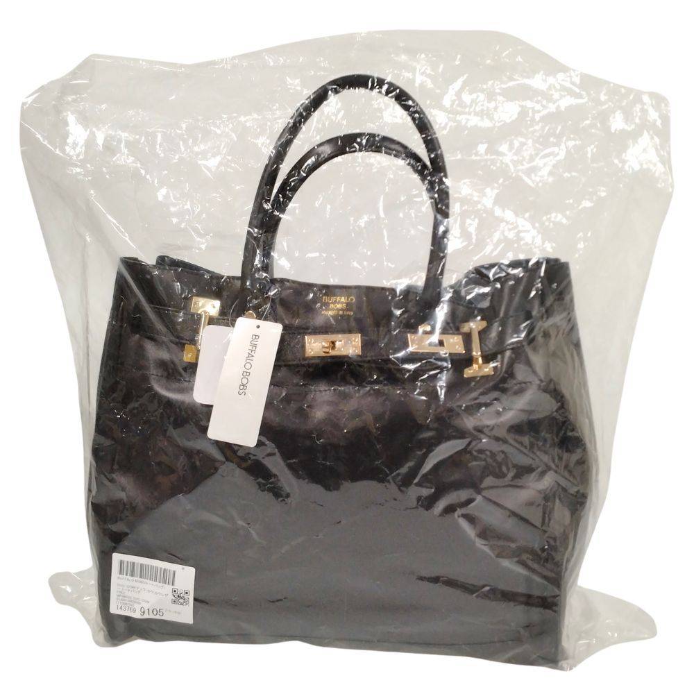 BUFFALO BOBS バッファローボブズ DCU COW レザー トートバッグ ブラック 正規品 / 40762 BUFFALO BOBS バッファローボブズ DCU COW レザー トートバッグ