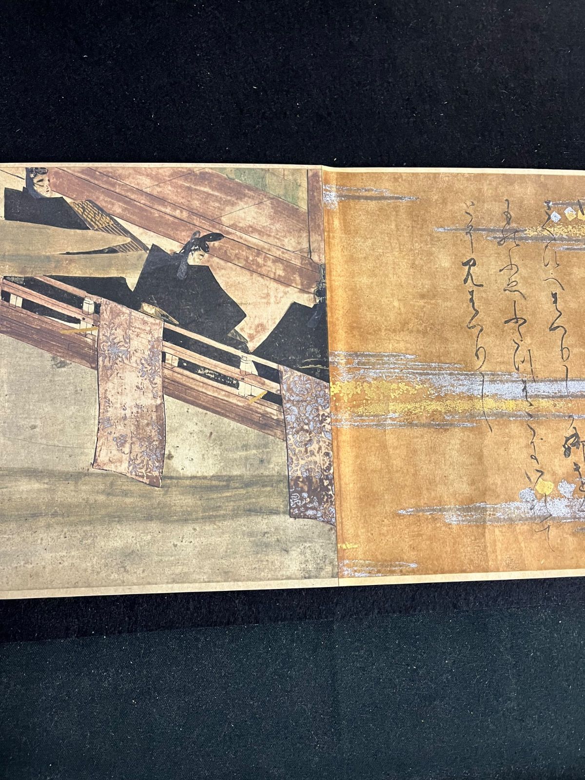 重要文化財 紫式部日記絵巻 日野原家本一巻