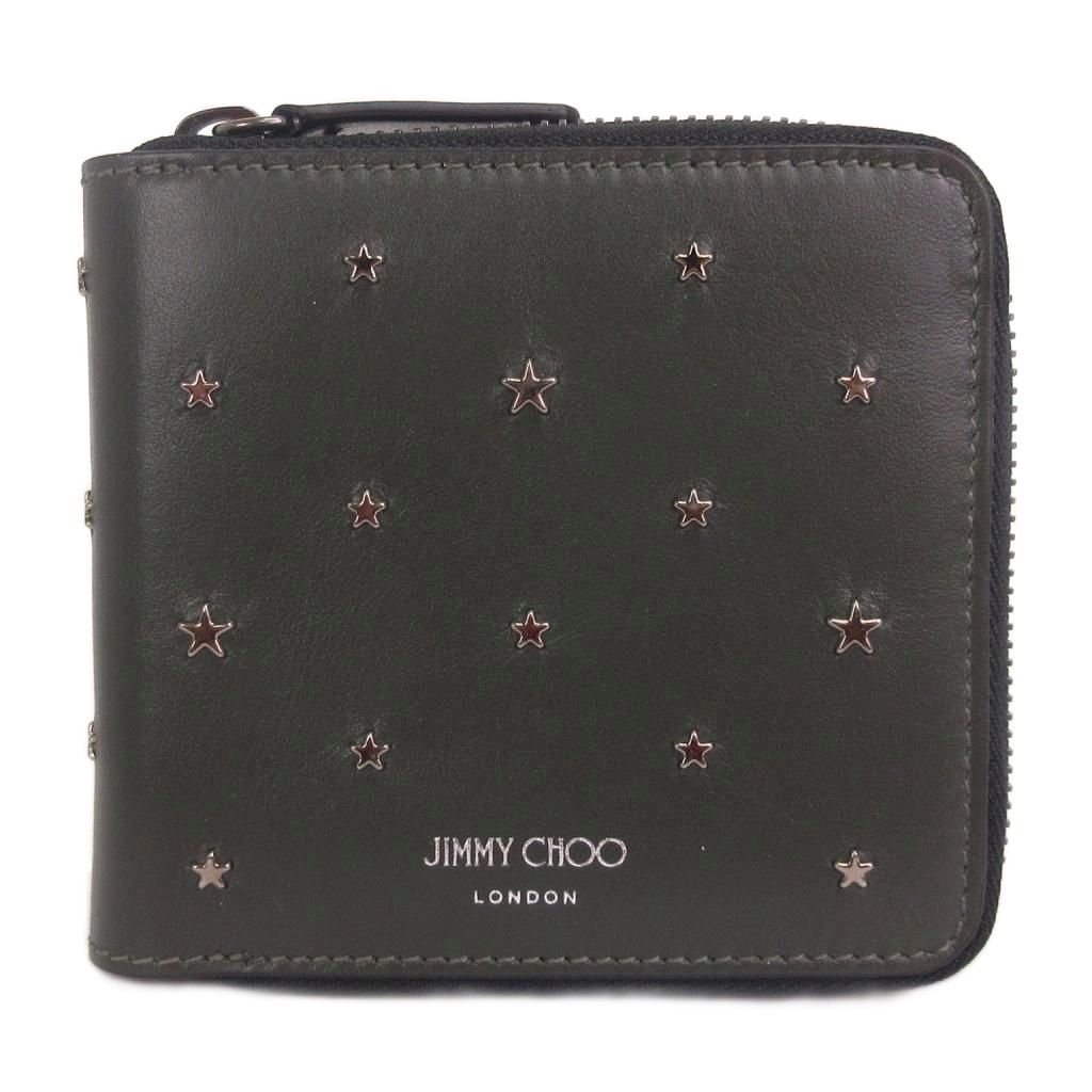 ジミーチュウ JIMMY CHOO コンパクトウォレット 財布 二つ折り