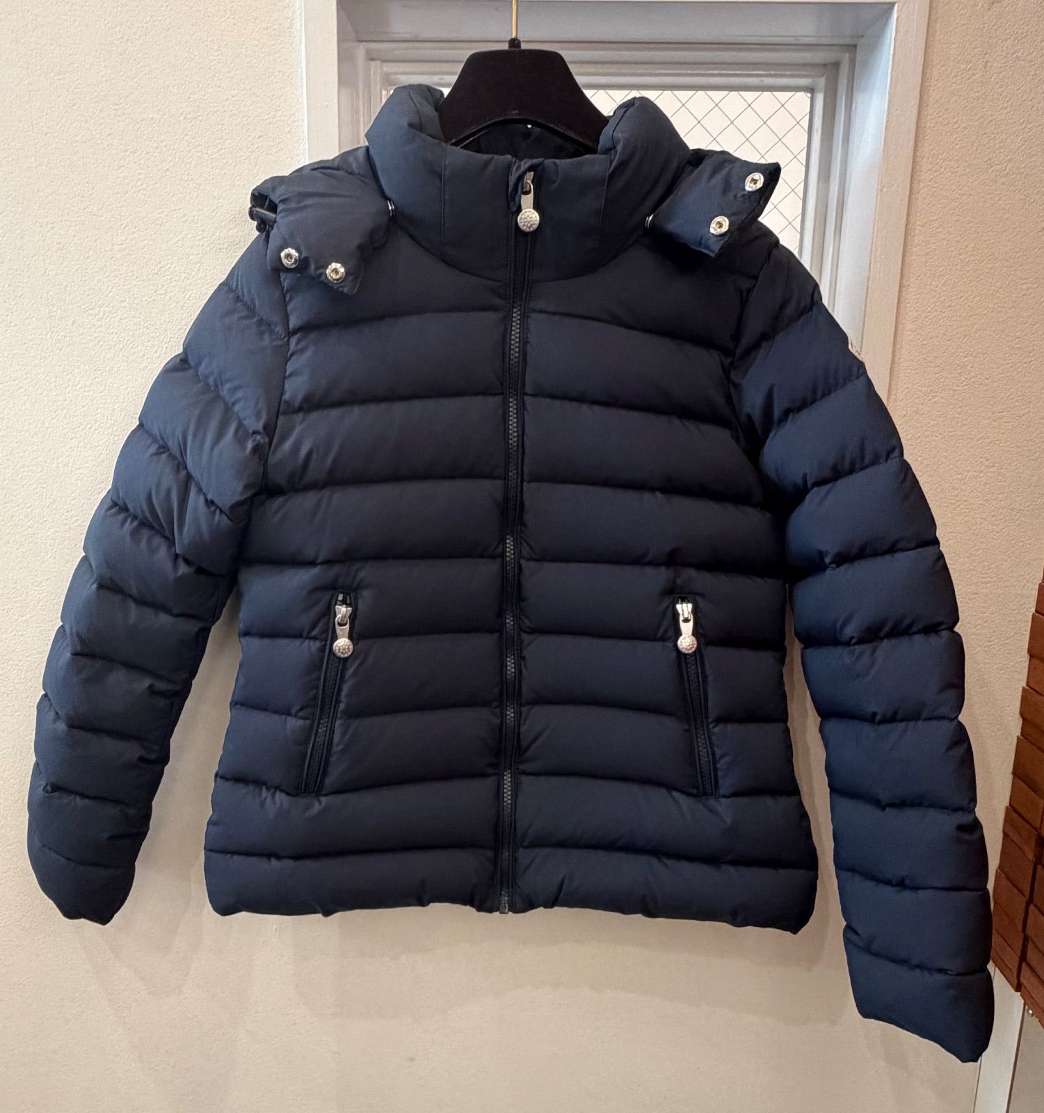 NA 05018 PYRENEX ピレネックス スプーニック ソフト ダウンジャケット W 21 PJ 1 ネイビー系 36