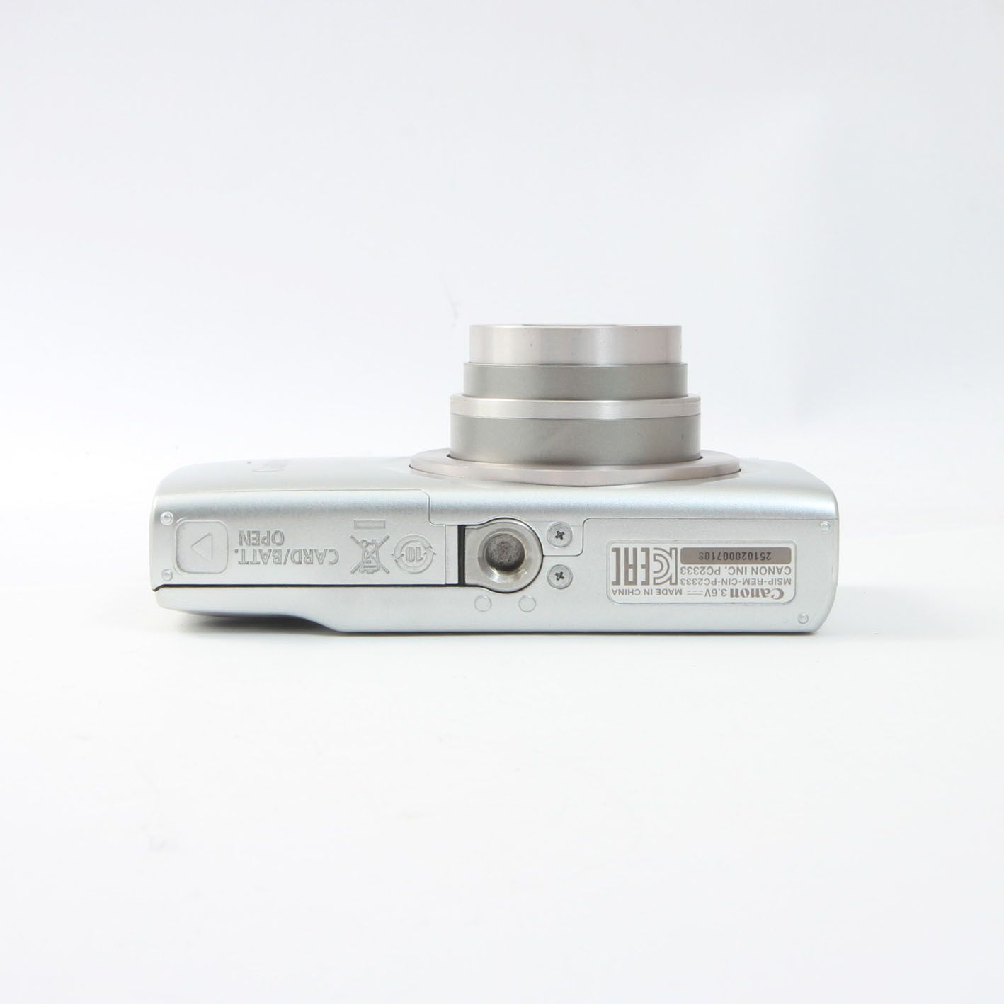 CANON キャノン IXY 200 シルバー コンパクトデジタルカメラ - メルカリ