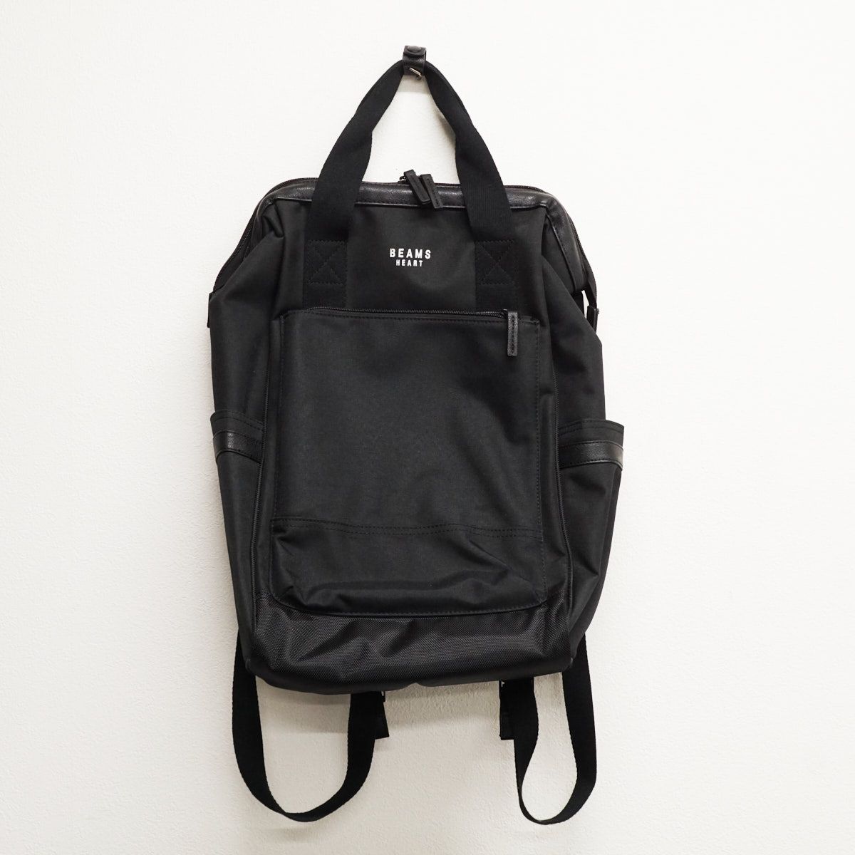 BEAMS HEART ビームスハート USED美品 2WAY バックパック ブラック 約 