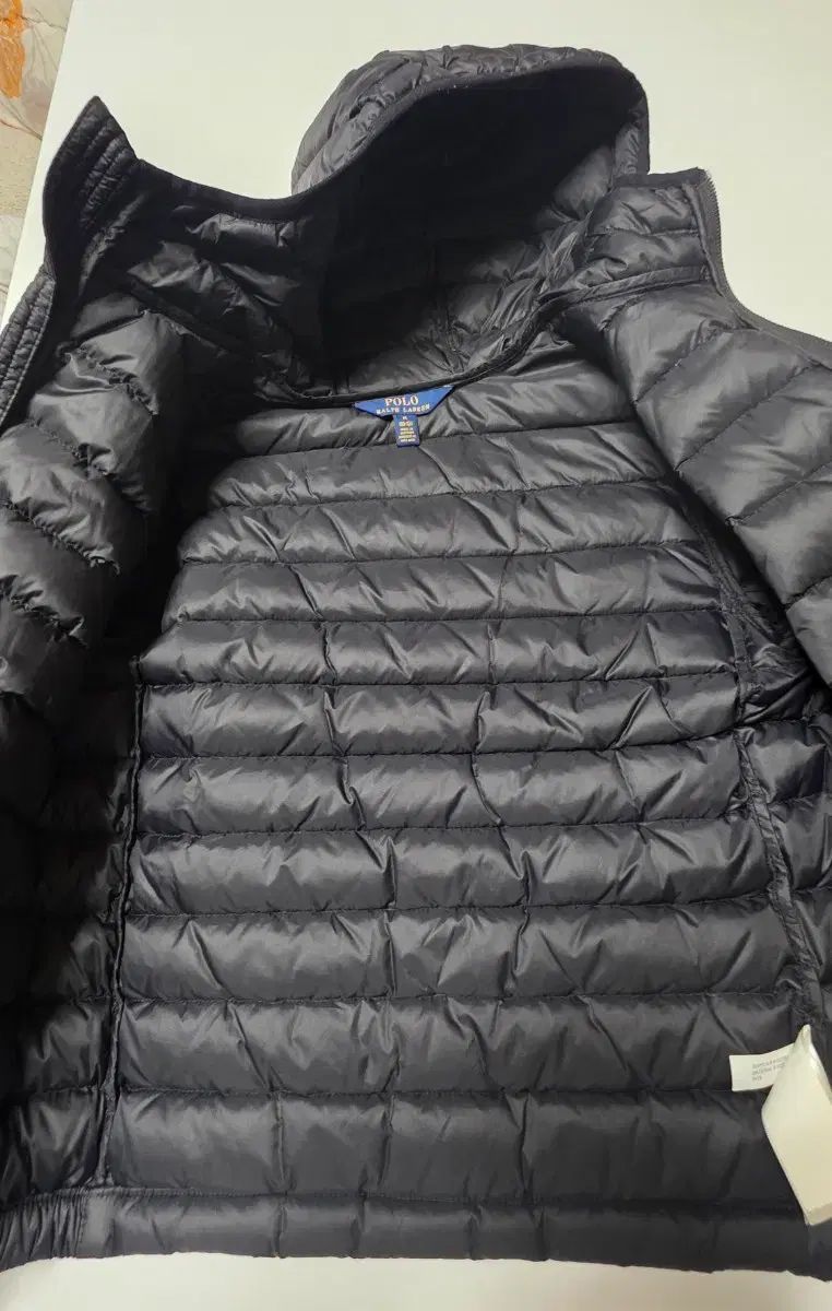 ダウン ポロ ラルフローレン キッズ 軽量 ブラック 10-12歳