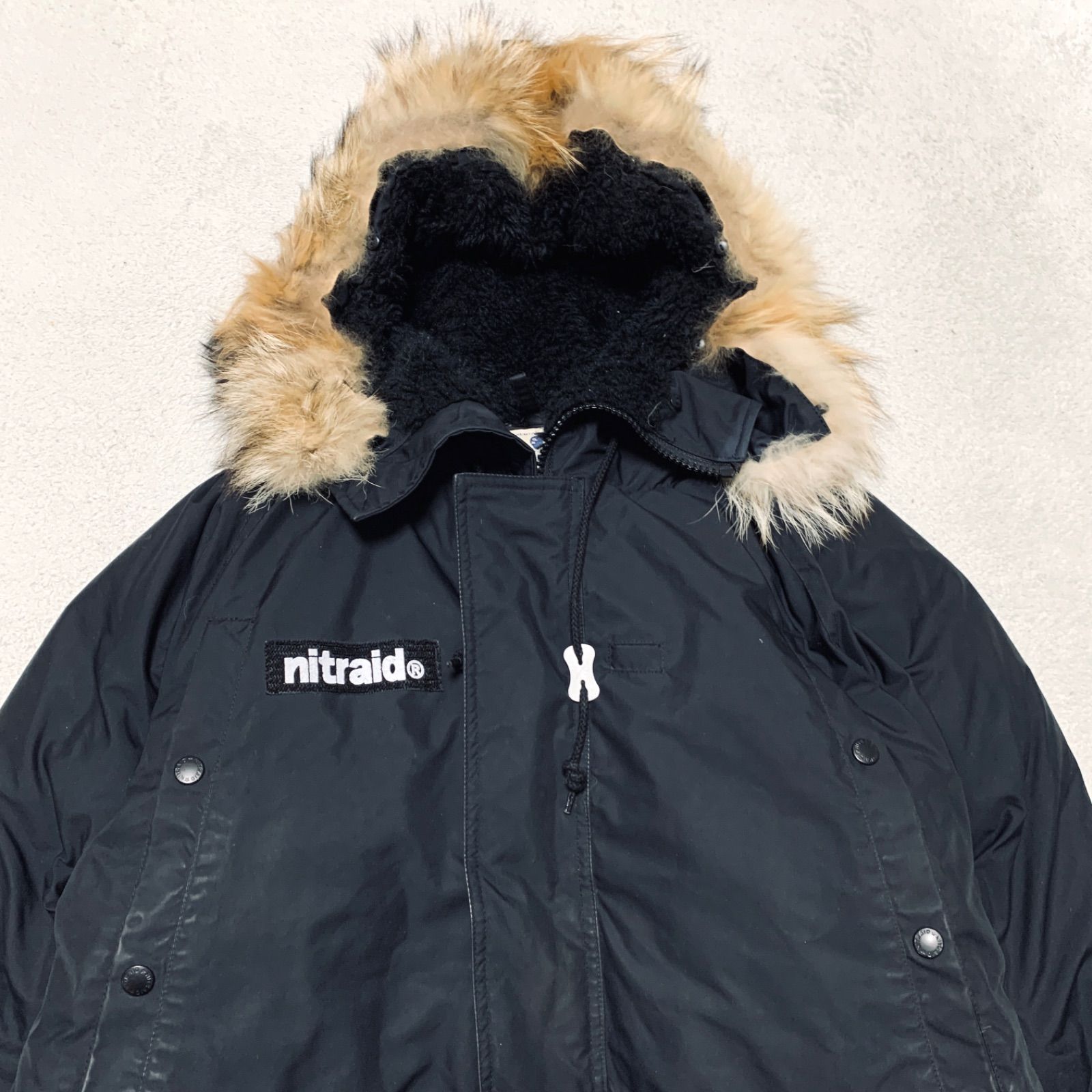 NITRAID N-3B ダウンジャケット フライトジャケット ミリタリー