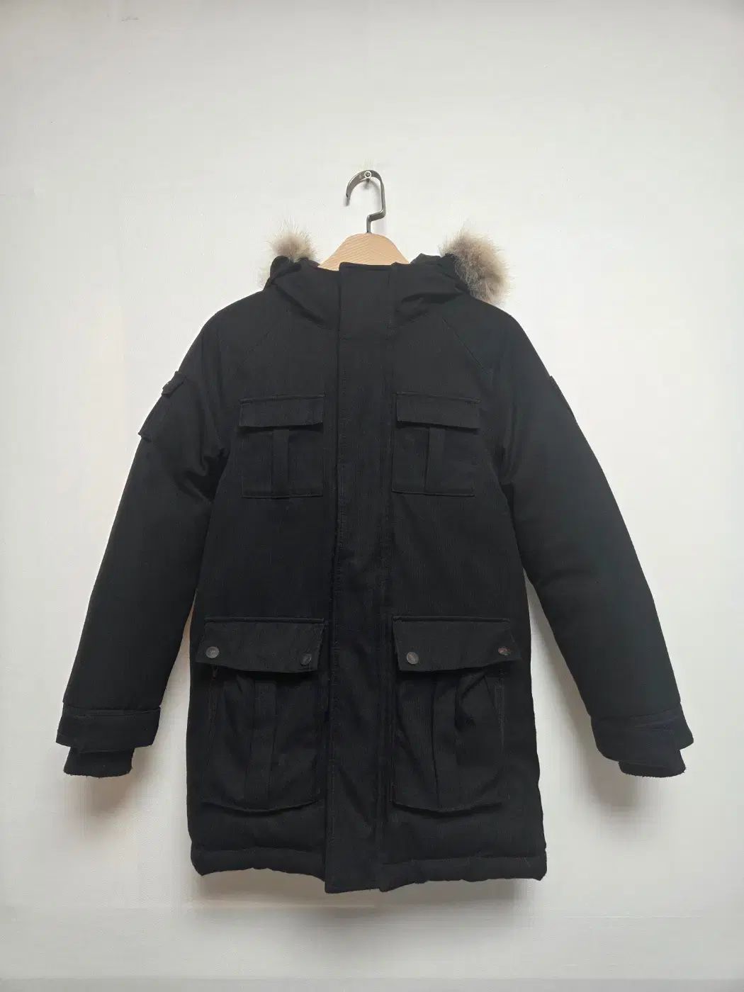 ノビス キッズ ダックダウン ダウン ブラック L