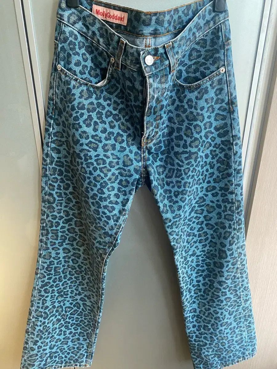  MOLLY モリー GODDARD ゴダード ドリアナ ヒョウ柄 レオパード デニム 27 その他 デニム ジーンズ