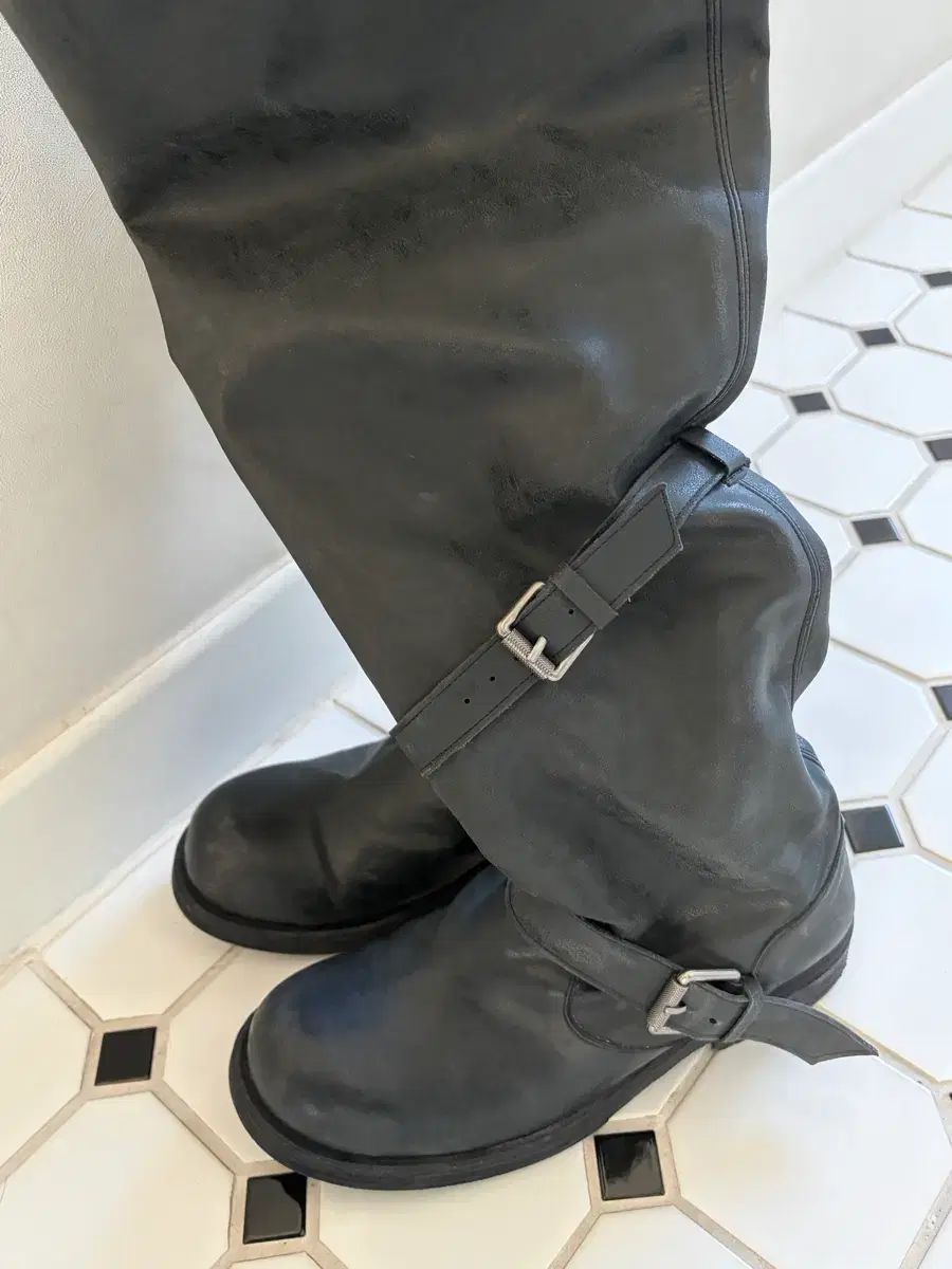 ネガティブスリー ニーハイブーツ