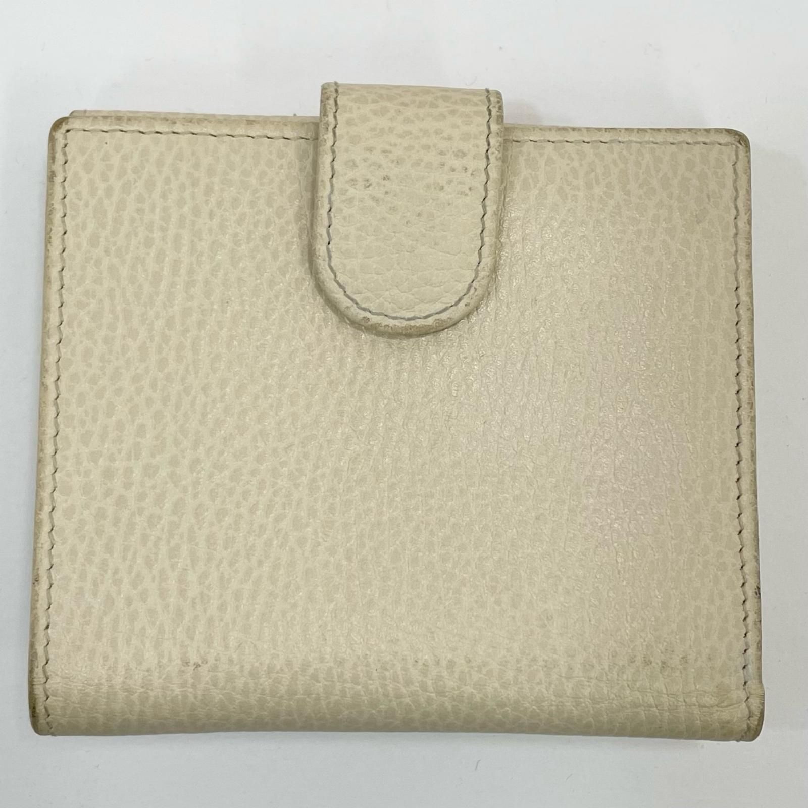 GUCCI グッチ インターロッキングG 二つ折り財布 615525 ホワイト