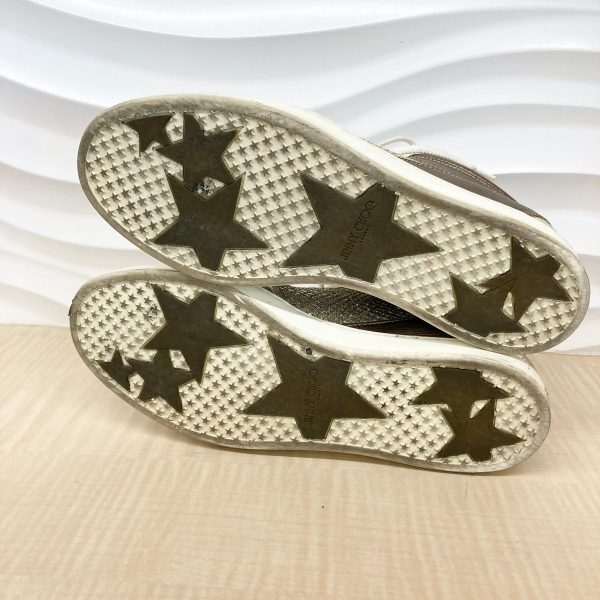 JIMMY CHOO ジミーチュウ MIAMI マイアミ ミドルカット グリッター