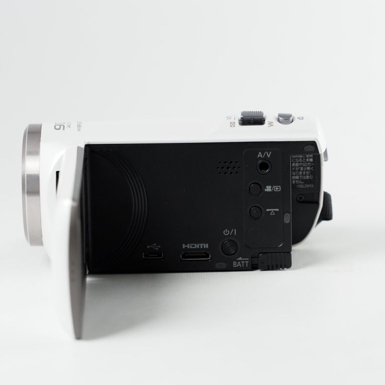  Panasonic パナソニック HDビデオカメラ V 480 MS 32 GB 高倍率90倍ズーム ホワイト HC W 14122 ビデオカメラ本体 ビデオカメラ