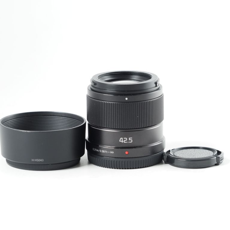 Panasonic LUMIX G 42 5 mm F 1 7 ASPH POWER O I S ブラック H HS 043 K マイクロフォーサーズ 14156