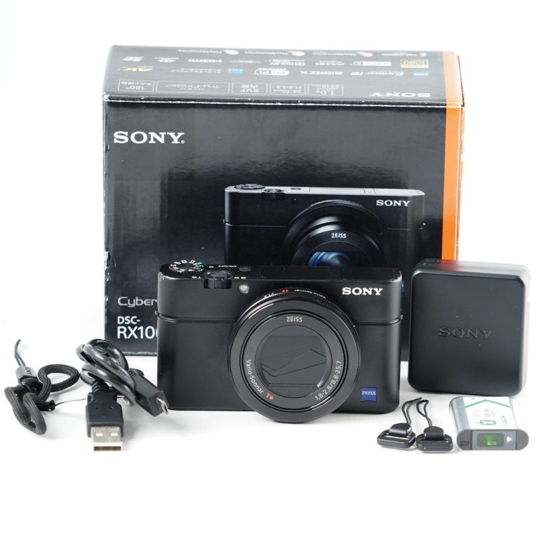 SONY ソニー コンパクトデジタルカメラ Cyber shot ブラック 1 0型裏面照射型CMOSセンサー 光学ズーム2 9倍 24 70 mm 180度チルト可動式液晶モニター DSC RX 100 M 3 14127