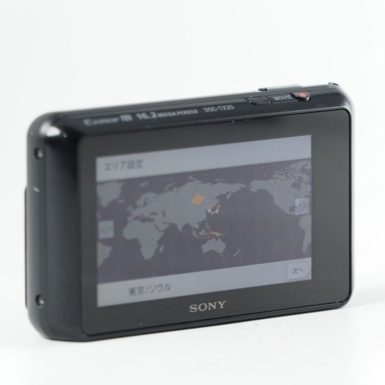 SONY Cyber-Shot TX20 ブラック 1620万画素 光学x4 DSC-TX20(B) #14139