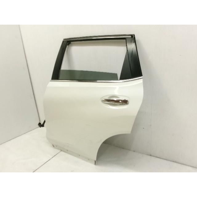 30年 エクストレイル DBA-T32 左RドアASSY QAB ホワイトパール H210A