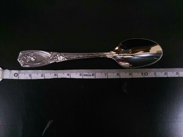 LUCKY WOOD 銀仕上 スプーン 6本セット ケース入り クロス付