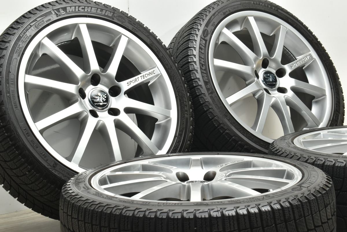 スポーツテクニック 18 in 7 5 J 51 PCD 112 ミシュラン X ICE XI 3 225 40 R アウディ A S フォルクスワーゲン ゴルフ