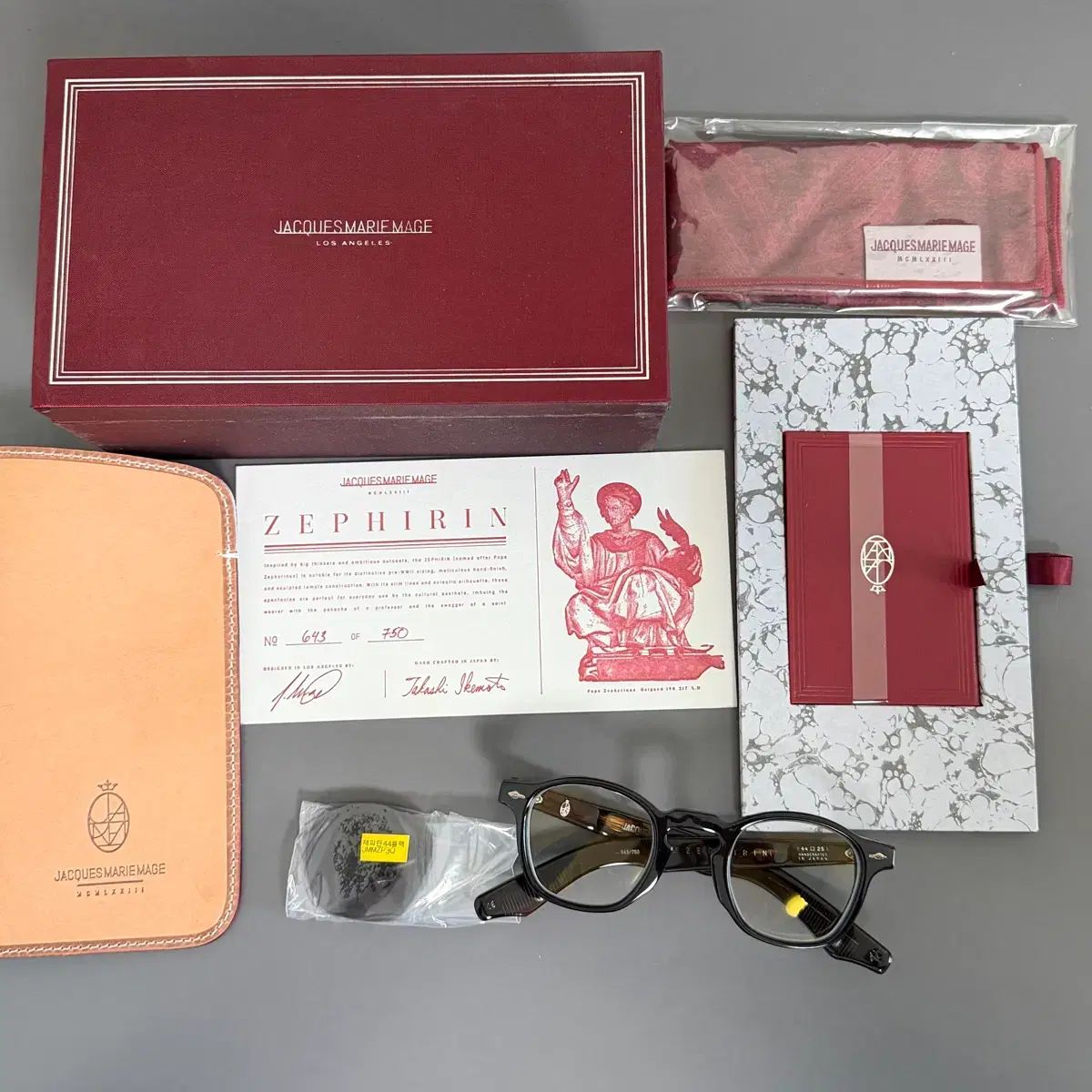 ジャックマリーマージュ ゼフィリン ノワール ブラック