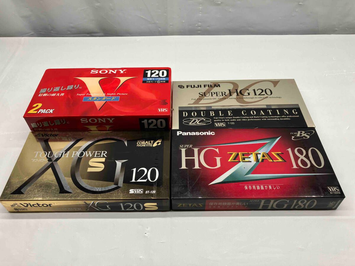 VHSビデオカセットテープ SONY Panasonic victor FUJIFILM 未開封