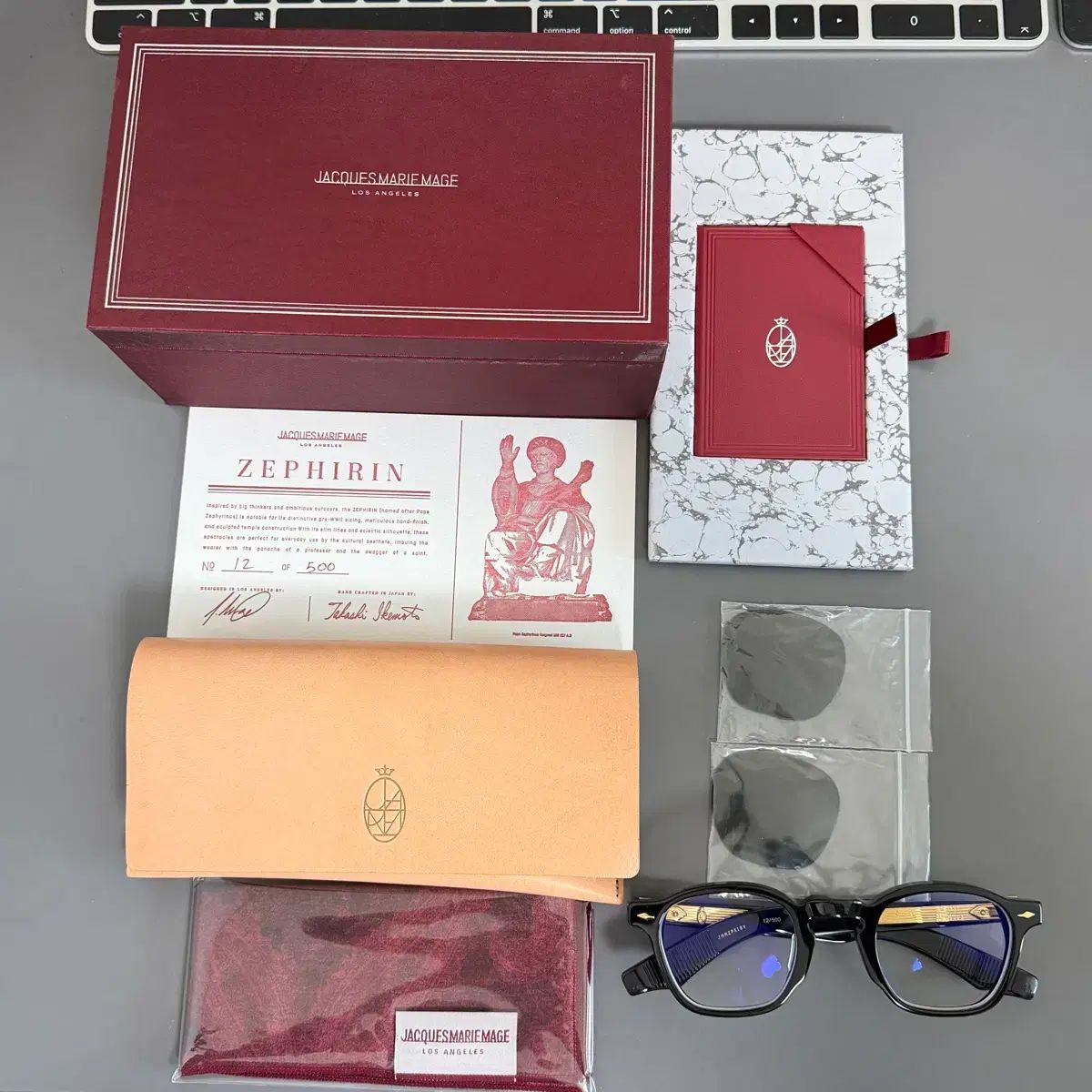 JACQUES MARIE MAGE ジャックマリーマージュ ゼフィリン ヴェノム ブラック GOLD