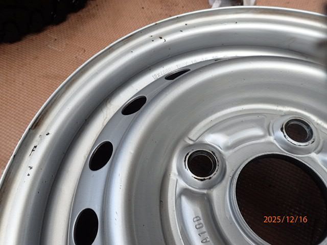 4本 スズキ エブリイ DA 17 V 12 x 4 00 B スチール