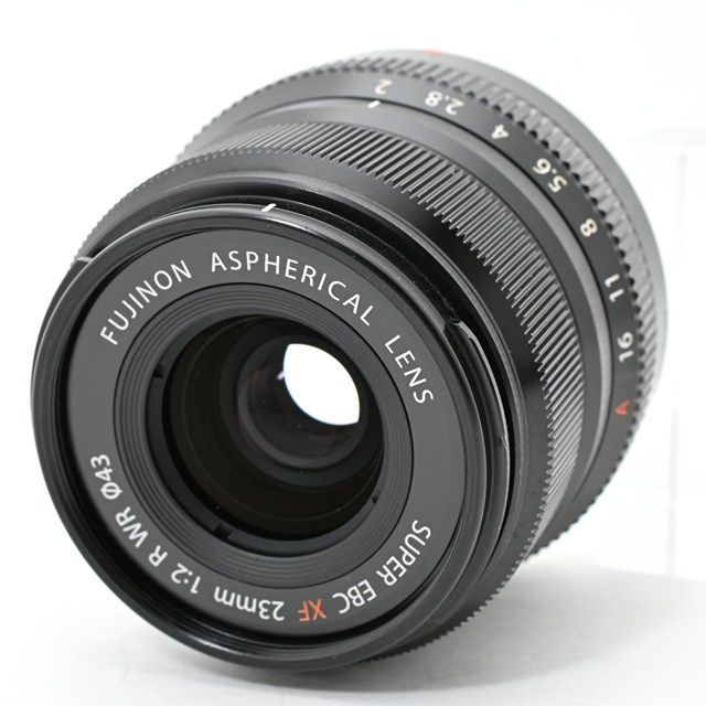 XF 23 mm F 2 R WR 35 mm相当 単焦点レンズ 防塵防滴 耐低温設計 スナップ 日常撮影に最適