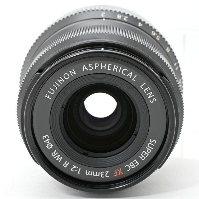 FUJIFILM XF23mm F2 R WR レンズ 防塵・防滴 換算35mmの定番レンズ「FUJIFILM XF23mmF2 R WR」小型で防塵防滴でF2.0