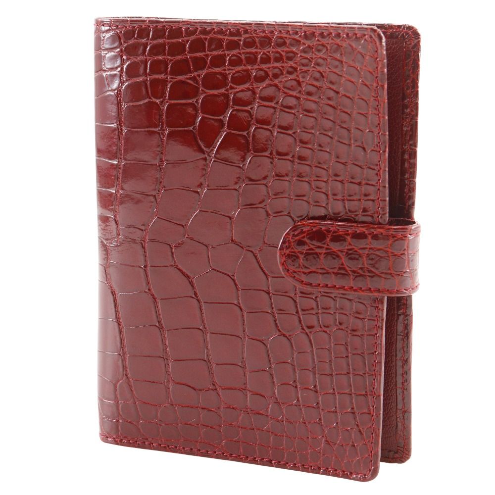 LOUIS VUITTON ルイ ヴィトン アジェンダPM アリゲーター 赤 AS 1011 ユニセックス 手帳カバー