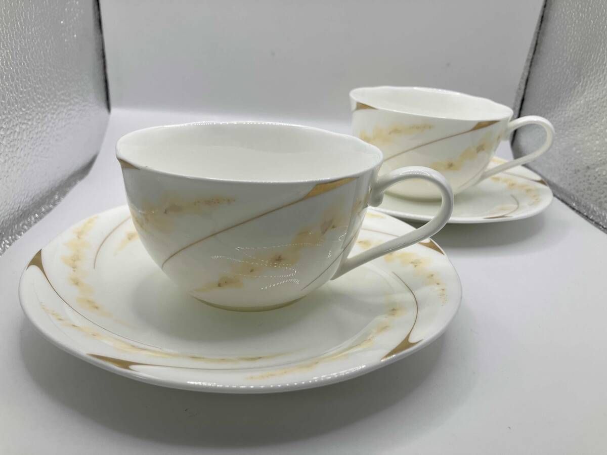Noritake】ノリタケ FLOs collection カップ&ソーサー 2客 - メルカリ