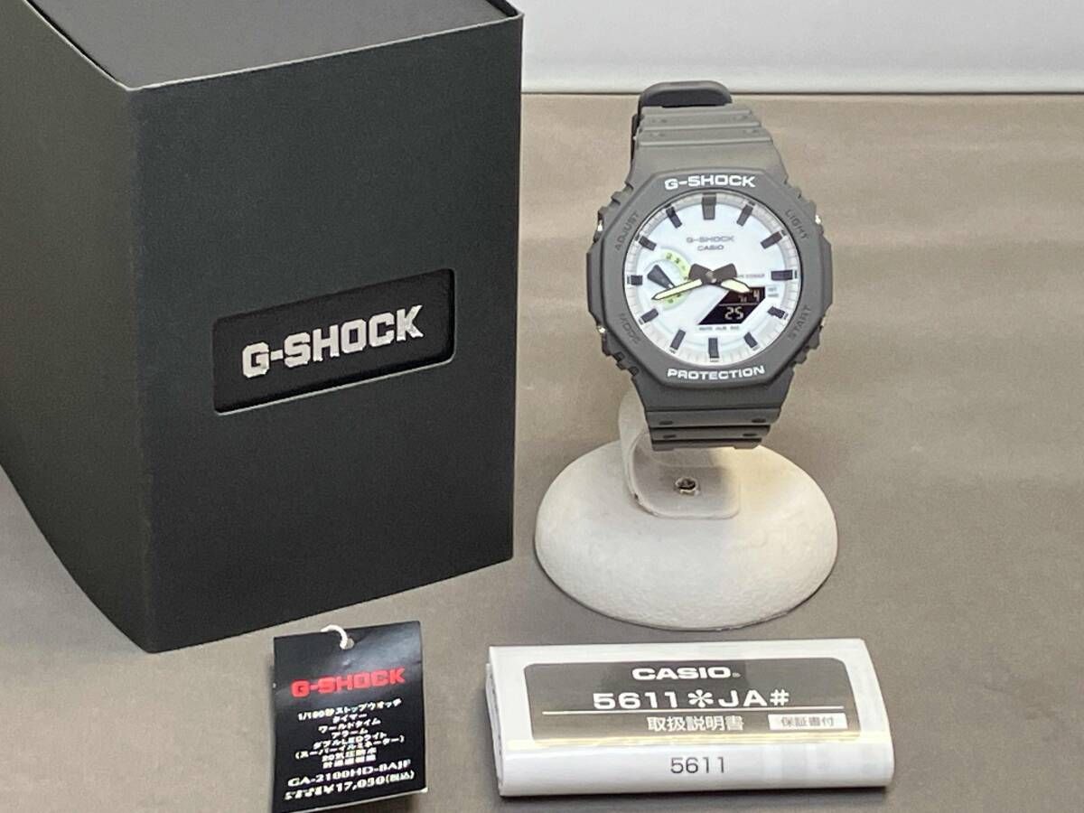 即決 在庫整理】G-SHOCK GA-2100HD-8AJF DABM7N CASIO 電池式 箱あり 