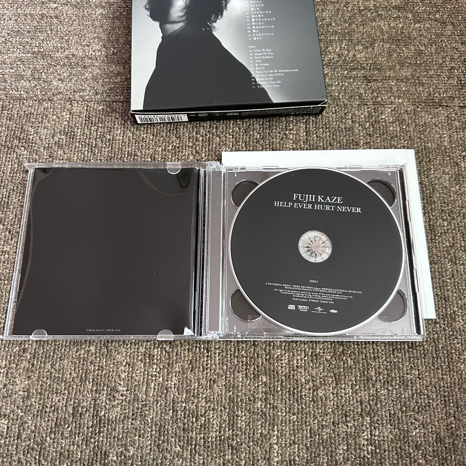 EVER HURT HELP 藤井風 NEVER 公式通販 CD アルバム 初回盤 