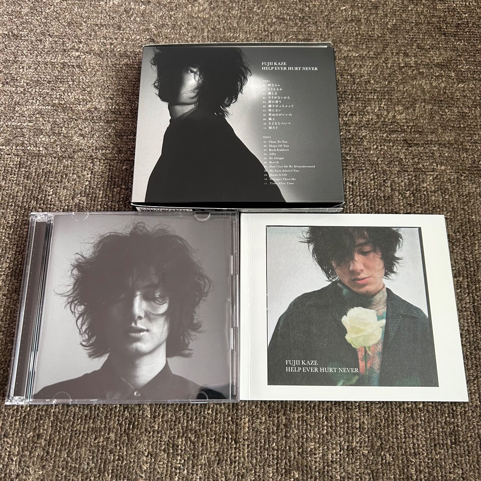 藤井風 HELP EVER HURT NEVER 2CD 初回盤 藤井風『HELP EVER HURT
