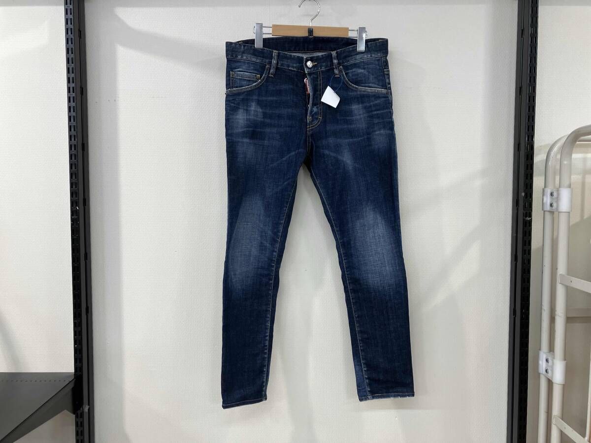 ディースクエアード デニムパンツ スケーター ジーンズ サイズ48 S 30342 メンズ ボタンフライ