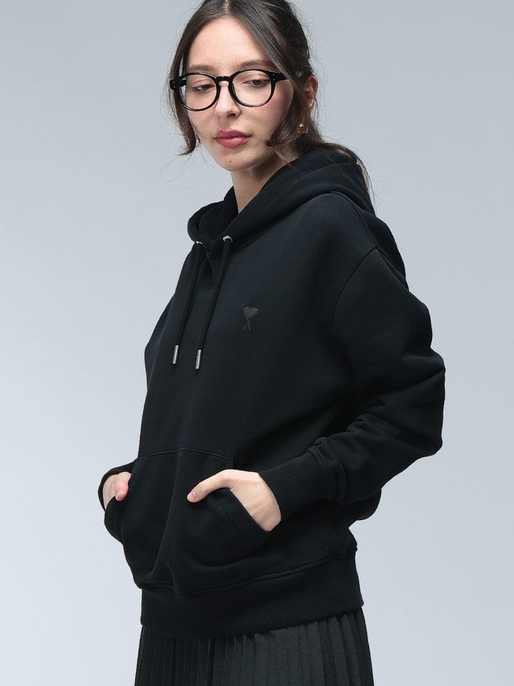 AMI PARIS アミパリス 胸ロゴ プルオーバー パーカー de Coeur