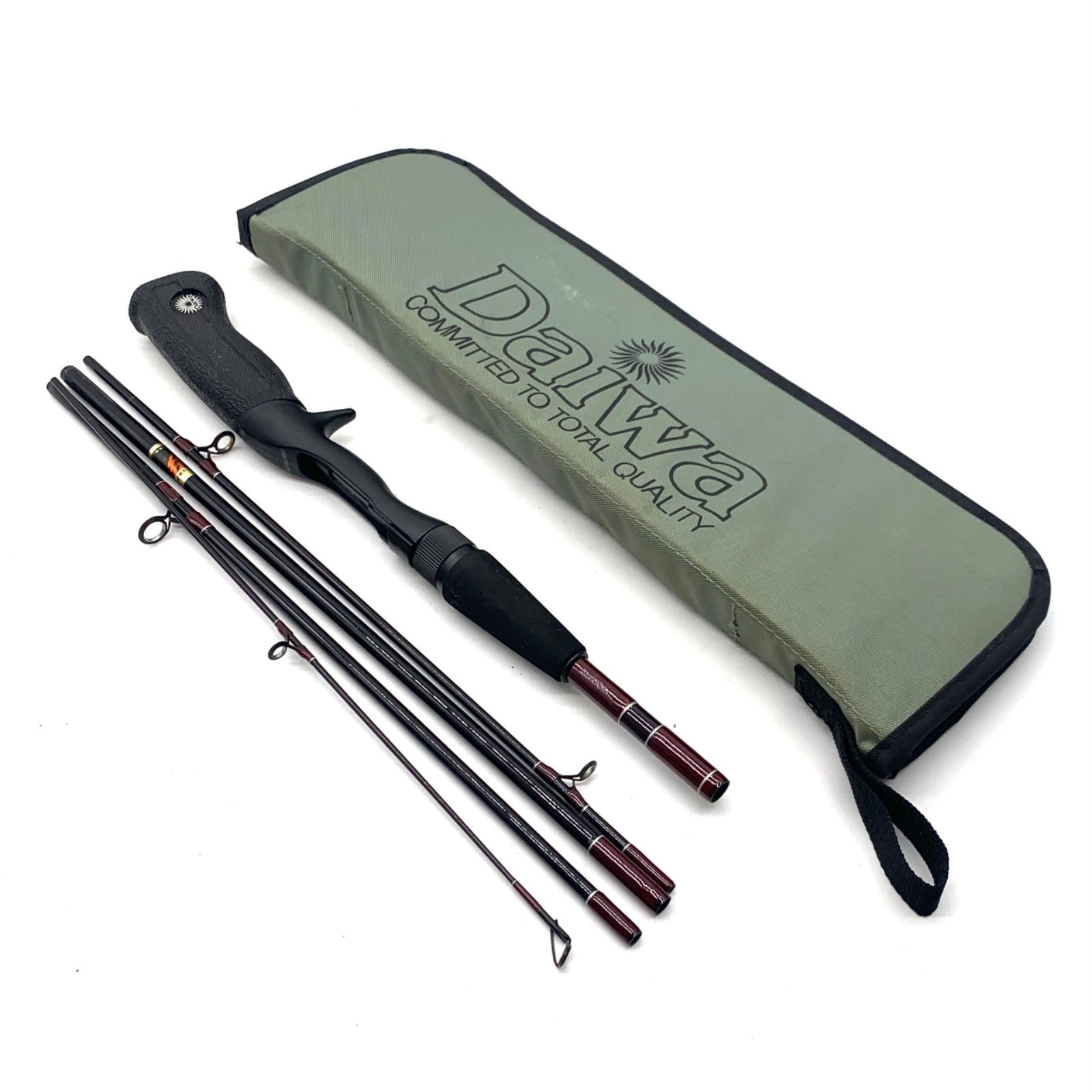 カーボキャストミニ 56ML 並継　ダイワ お買い得】Daiwa パックロッド カーボキャスト mini 56ML(5) LURE W.T