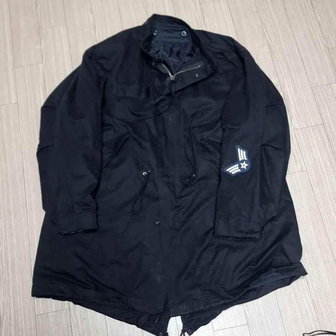 ファッジストア ブラック m 65 フィッシュテールパーカー モッズコート 100