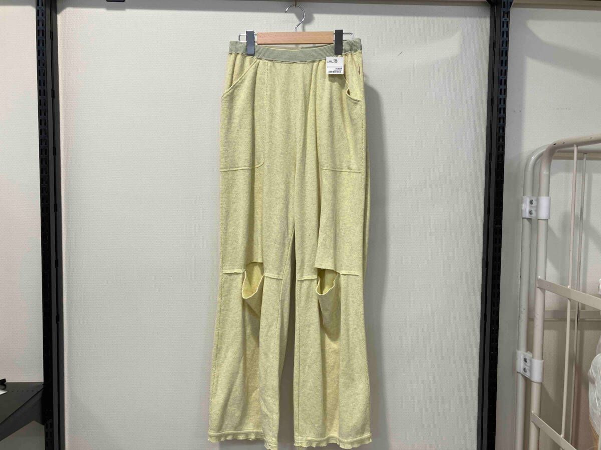 saby サバイ メンズ パンツ スウェットパンツ ストレート イエロー 24 S 061803 サイズ1