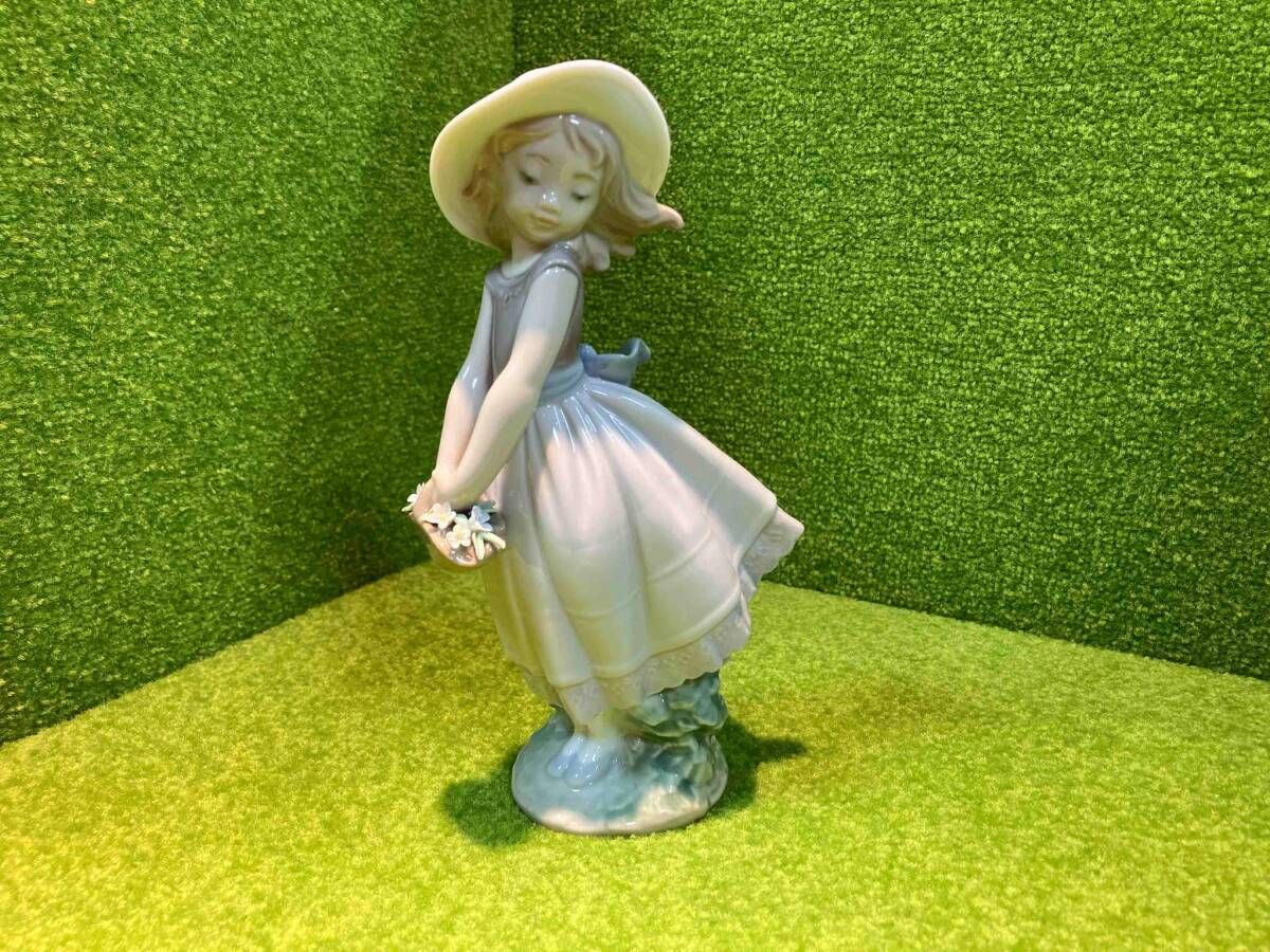 LLADROリヤドロ 陶器人形 フィギュリン 花の小径 スイートベビー セット