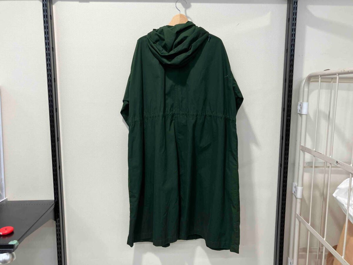 MidiUmi ミディウミ モッズコート M-51 深緑 グリーン カーキ 綿 コットン ロング丈 無地 メンズ レディース アウター