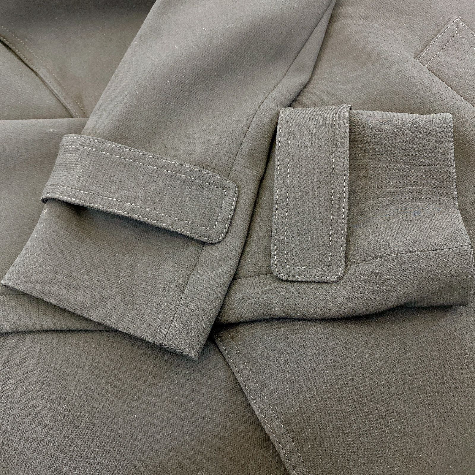 美品✨Theory セオリー ブラック チェスターコート サイズP ベルト付き theory（セオリー） ウール ロング ダブル チェスターコート COZY