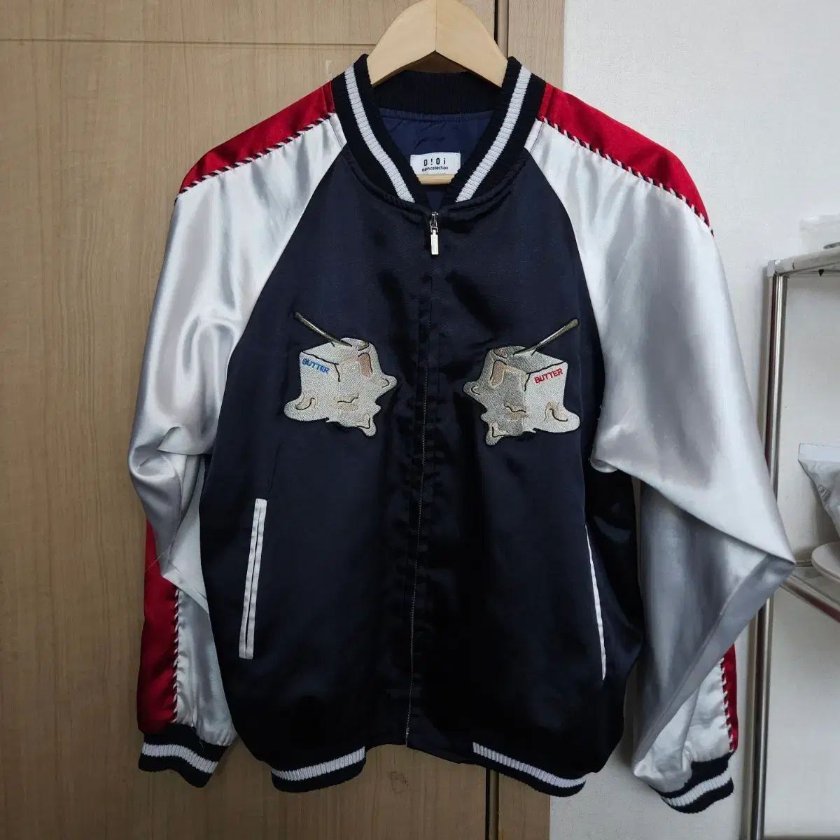 O!Oi 오아이오아이 16 s スカジャン ネイビー Mサイズ