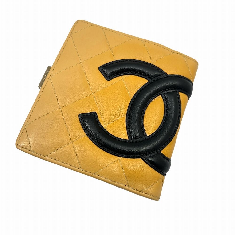CHANEL シャネル カンボン カンボンライン 財布 ウォレット 2つ折り