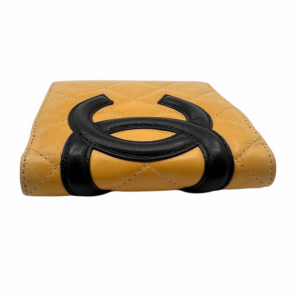 CHANEL カンボンライン がま口 二つ折り財布 CHANEL（シャネル） 【X'masセール☆30%OFFクーポン】シャネル がま口