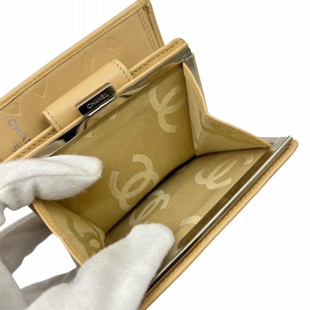 CHANEL シャネル カンボン カンボンライン 財布 ウォレット 2つ折り